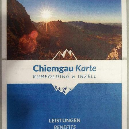 Alpina Inzell 108 - Chiemgau Lägenhet Exteriör bild